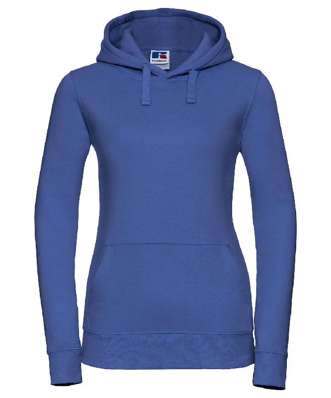 Bright Royal - Women's authentic hooded sweatshirt Hoodie with Set-In Sleeves Structured Classic Bright Royal - Women's authentic hooded sweatshirt Hoodie with Set-In Sleeves Structured Classic