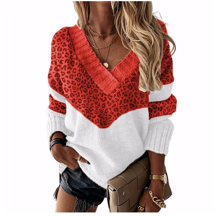 Leopard Print Red