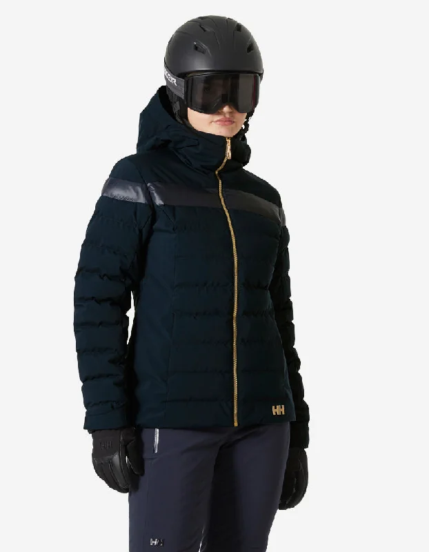 W IMPERIAL PUFFY JACKET, 599 Navy Bomber Jacket Anorak Windbreaker