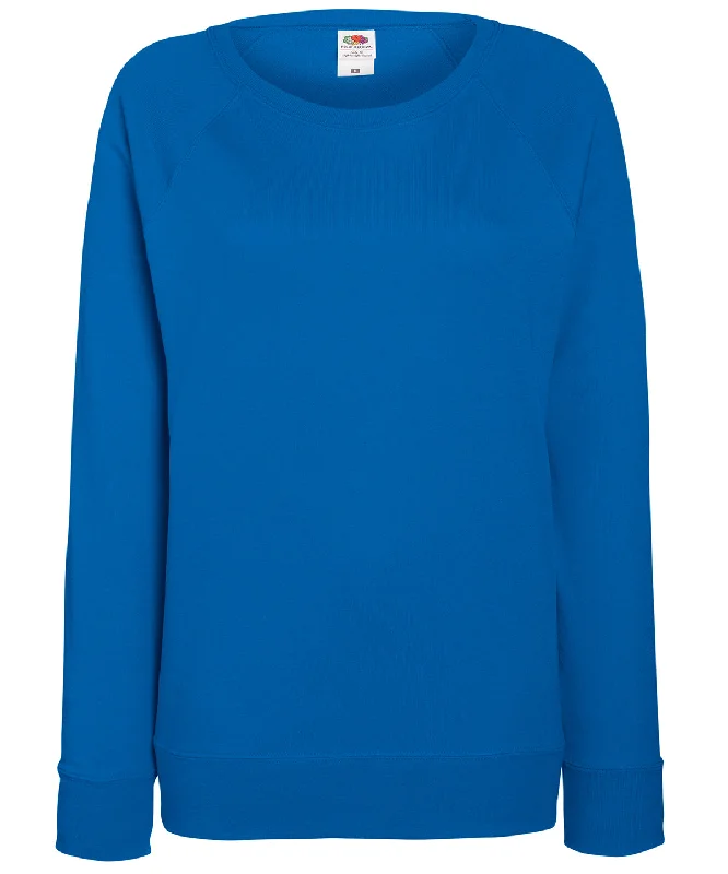 Royal Blue - Women's lightweight raglan sweatshirt Hoodie with Belted Waist Structured Tailored Royal Blue - Women's lightweight raglan sweatshirt Hoodie with Belted Waist Structured Tailored