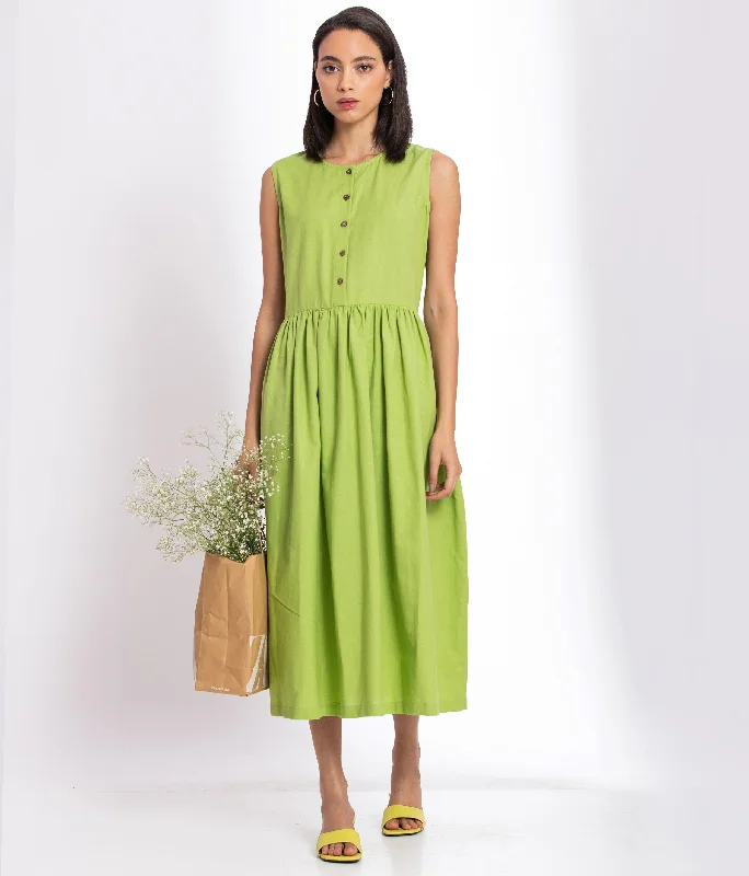 Summer Green Dress