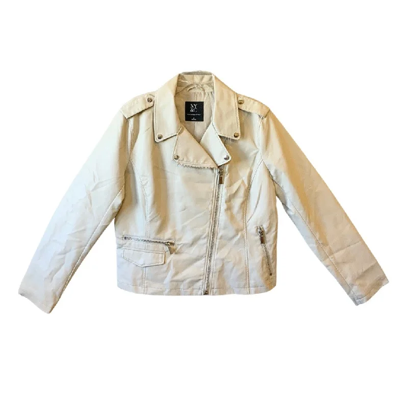 Faux Leather Jacket/XL Cotton Jacket Linen Jacket Terry Jacket