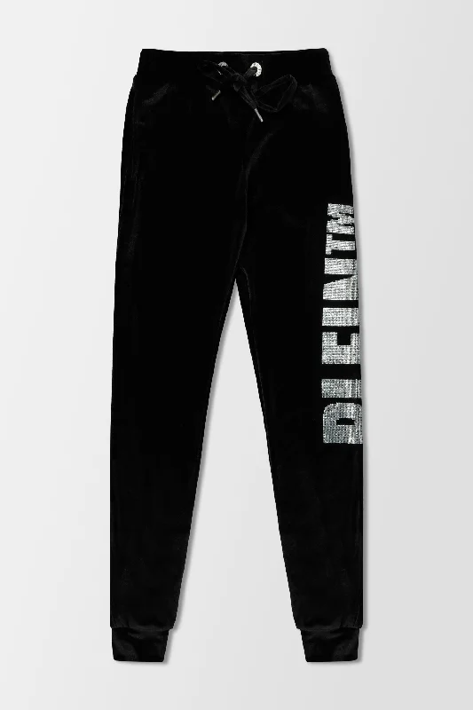 Philipp Plein Black Teddy Bear Jogging Trousers Trousers Chinos Classic