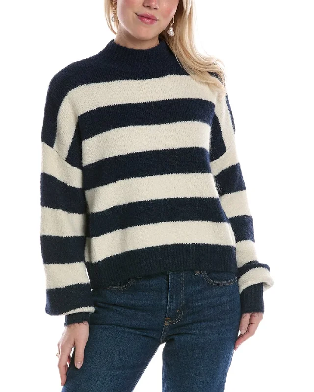 Anna Kay Richie Cashmere-Blend Pullover Fine Merino Wool