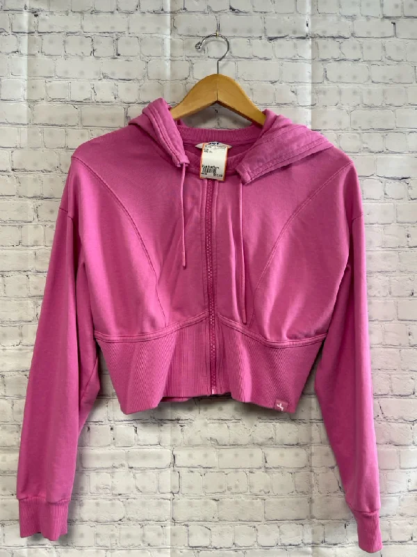 Size Medium Ladies Pink joy lab Jacket Jersey Jacket Tulle Jacket Batik Jacket