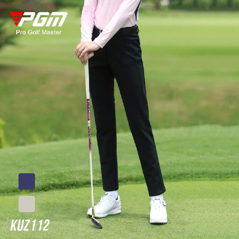 PGM KUZ112 winter women golf trousers nylon spandex stretch golf ladies pants Trousers Recommended Stylist