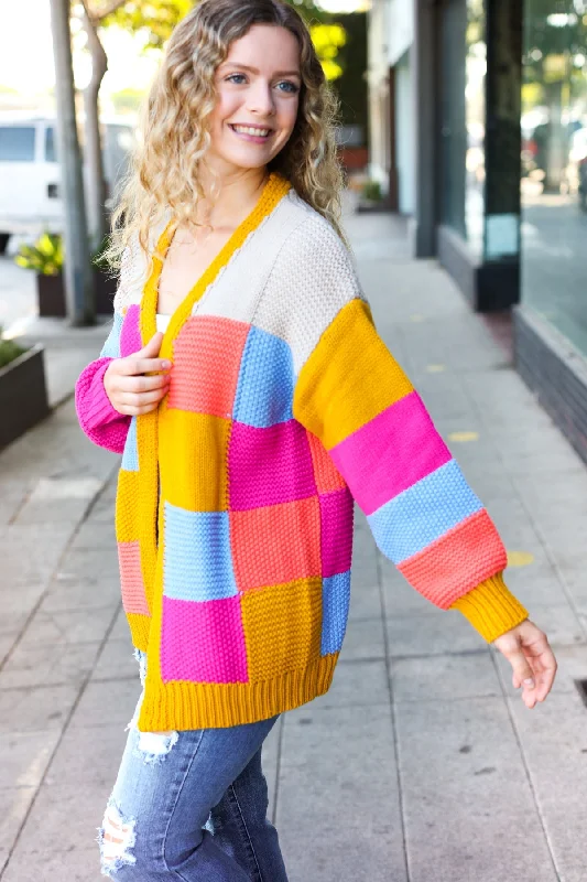 Spread Joy Multicolor Chunky Knit Color Block Patchwork Cardigan Cable Knit Ribbed Knit Lace Knit Spread Joy Multicolor Chunky Knit Color Block Patchwork Cardigan Cable Knit Ribbed Knit Lace Knit