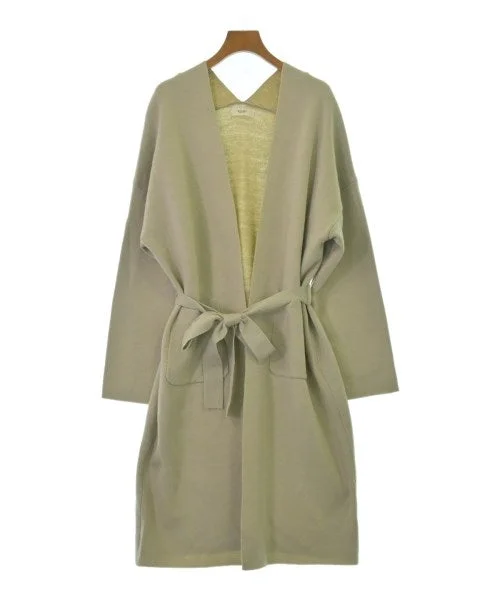 BEAMS HEART Cardigans Print Jacquard Patchwork