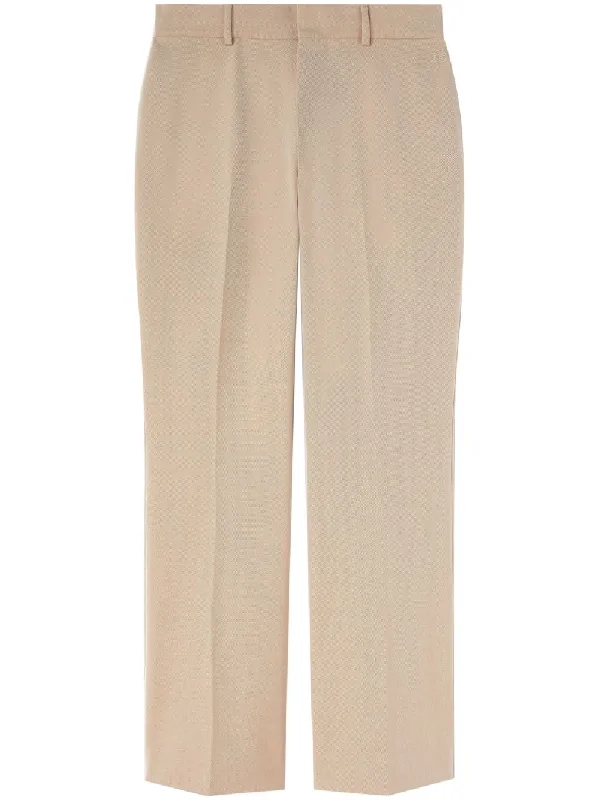 Palm Angels Trousers Beige Trousers Winter Warm