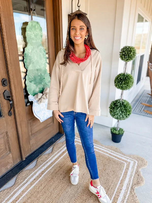 A Fresh Start Pullover High Neck Pullover