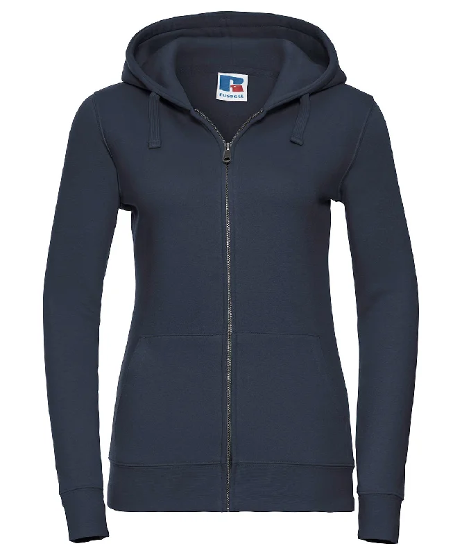 French Navy* - Women's authentic zipped hooded sweatshirt Hoodie with Metallic Shiny Futuristic French Navy* - Women's authentic zipped hooded sweatshirt Hoodie with Metallic Shiny Futuristic