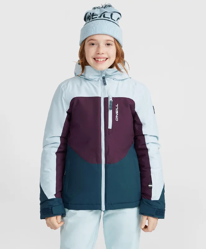 Girl's Carbonite Snow Jacket - Dawn Sky Rayon Jacket Velvet Jacket Corduroy Jacket