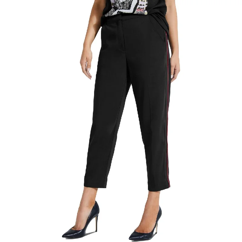 Guess Womens Business Striped Trouser Pants Trousers Chinos Classic