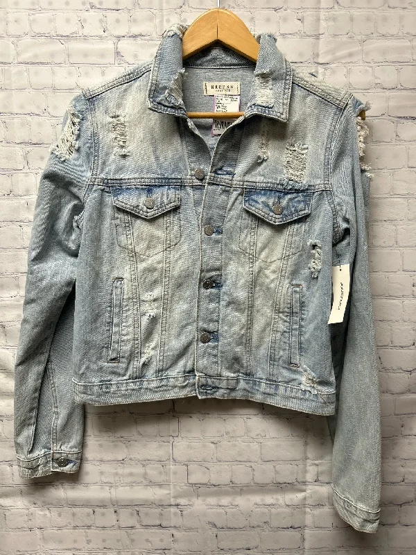 Size Medium Ladies Denim DISTRESSED Francesca's Jacket Chenille Jacket Brocade Jacket Lace Jacket