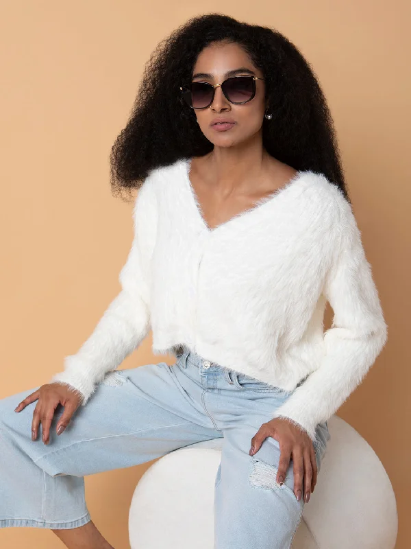 Women Solid Off White Oversized Cardigan-9806-Offwhite Open Front Closed Front Wrap Front Women Solid Off White Oversized Cardigan-9806-Offwhite Open Front Closed Front Wrap Front