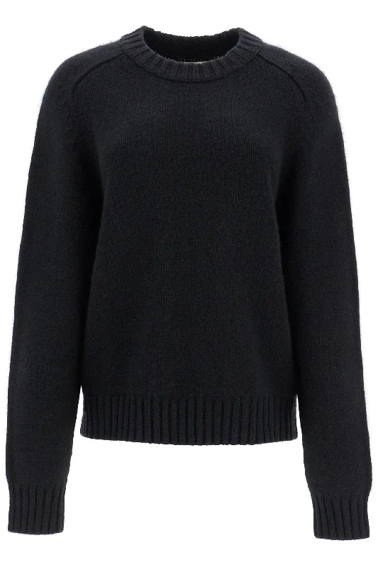 Cashmere Mae Pullover Sweater  - Black Zippered Front Buttoned Front Snap Front