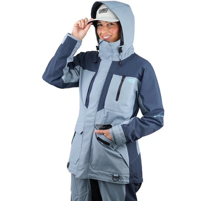 Aftco Womens Hydronaut Jacket Trench Coat Raincoat Waterproof Jacket