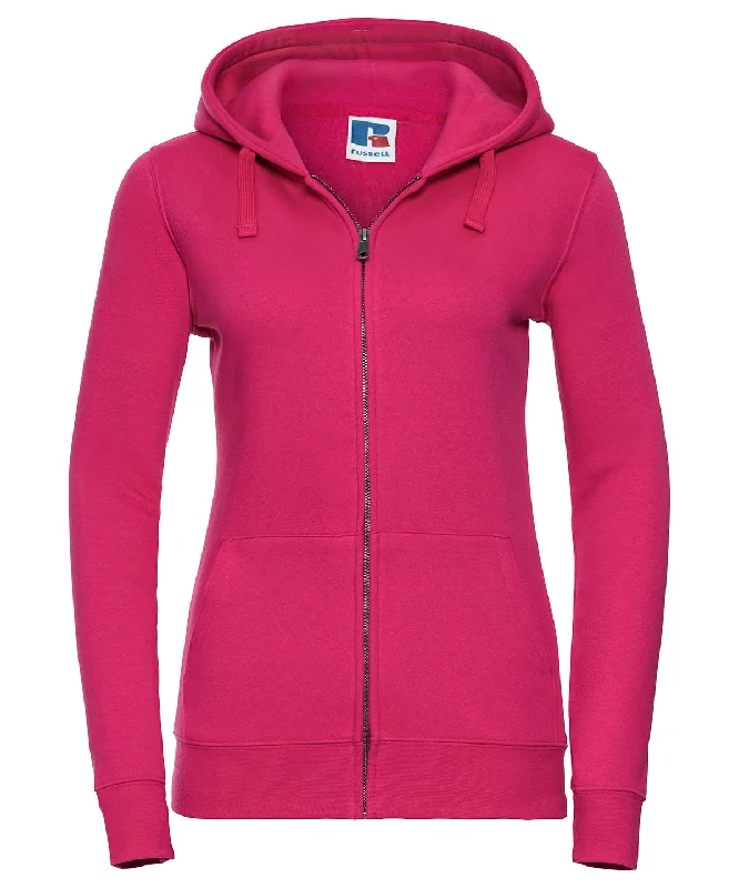 Fuchsia - Women's authentic zipped hooded sweatshirt Hoodie with Gradient Ombre Colorful Fuchsia - Women's authentic zipped hooded sweatshirt Hoodie with Gradient Ombre Colorful