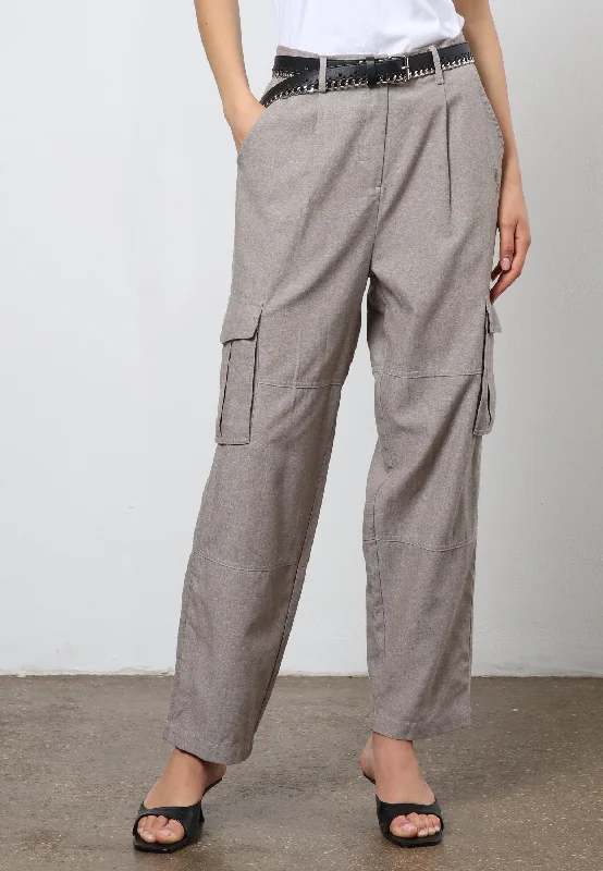 TRIBE TROUSERS BEIGE Trousers Review Highly
