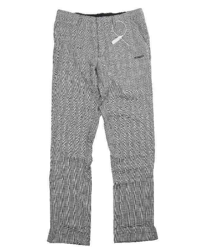 Houndstooth Trouser Pant w/ Tags Trousers chic elegant