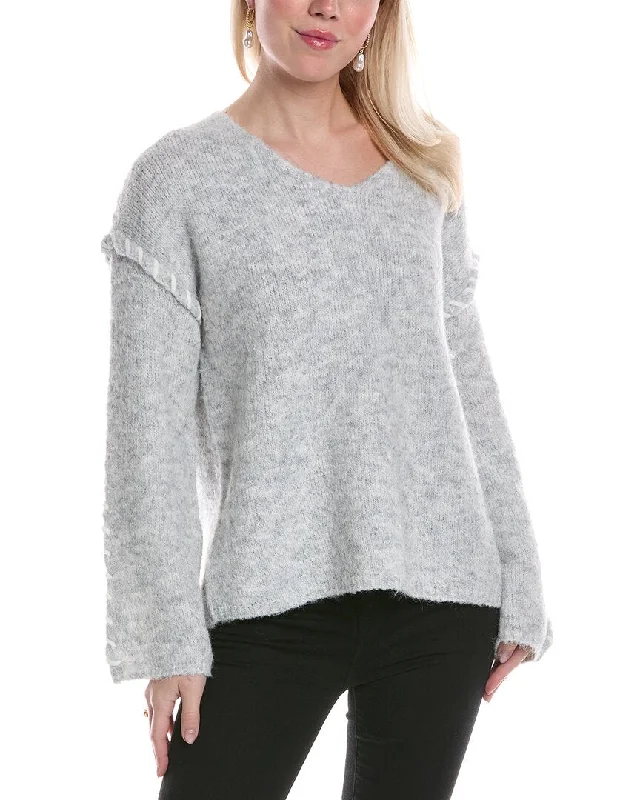 Anna Kay Jupiter Cashmere-Blend Pullover Fine Merino Wool