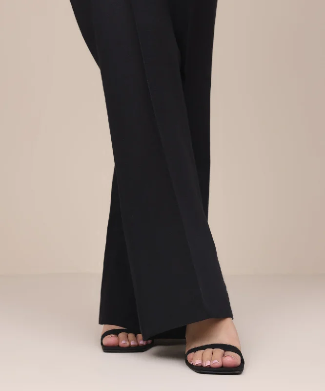 Dyed Khaddar Trousers Trousers Culottes Wide Leg