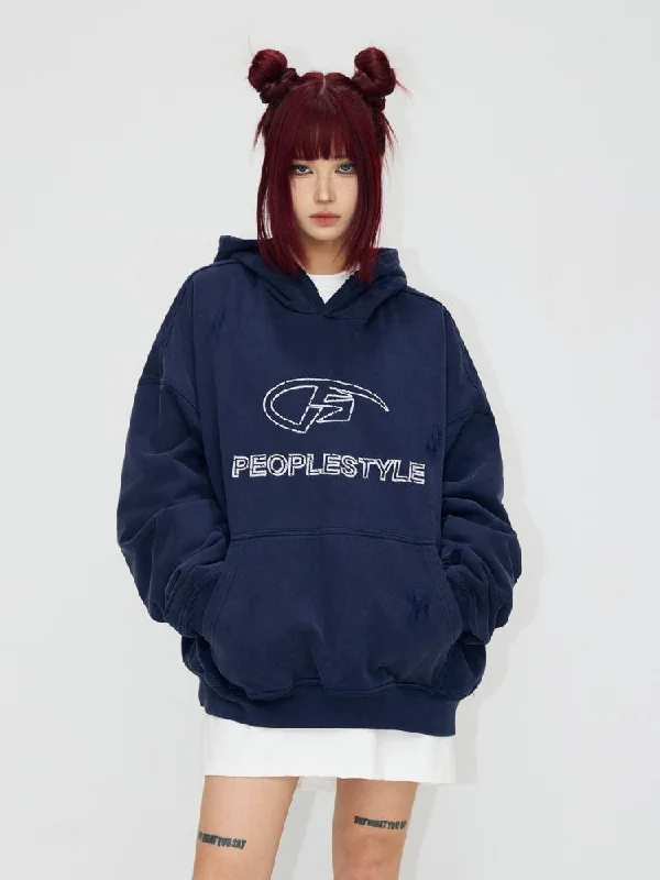 Cracked Front Logo Print Hoodie【s0000004195】 Hoodie with Belted Waist Structured Tailored Cracked Front Logo Print Hoodie【s0000004195】 Hoodie with Belted Waist Structured Tailored