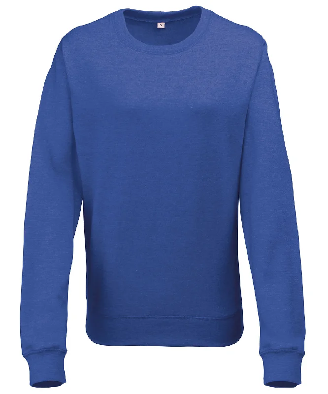 Royal Heather - Girlie heather sweatshirt Hoodie with Fur Luxurious Winter