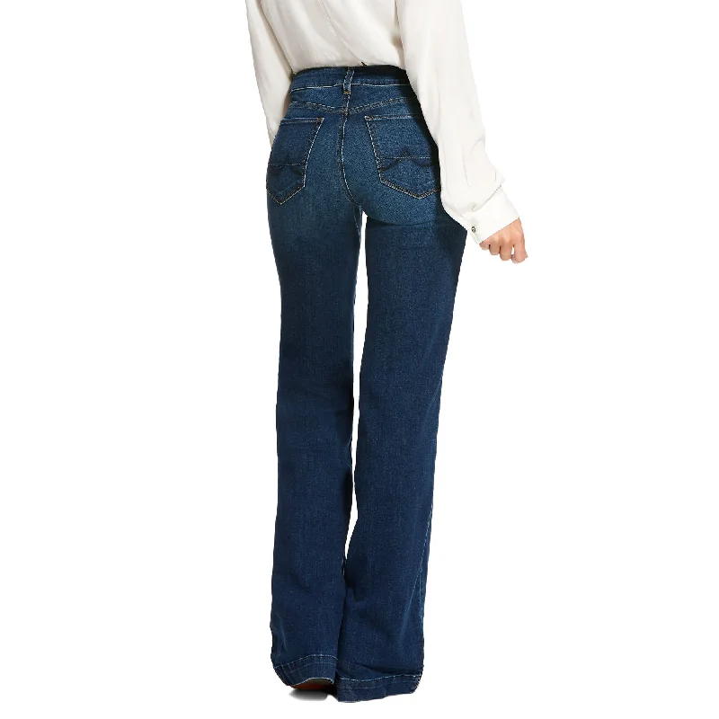 Ariat® Ladies Ultra Stretch Mid Rise Kelsea Trouser Jeans 10027695 Trousers Custom Made