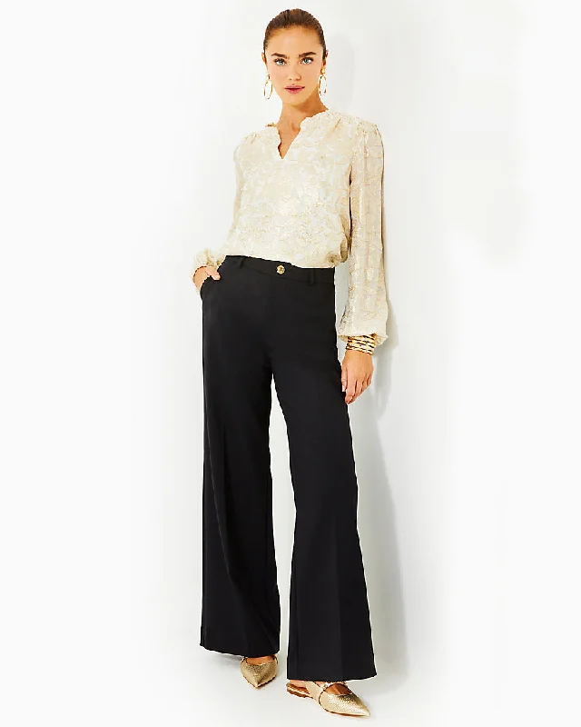 Colletti High Rise Trouser Trousers Running Lightweight