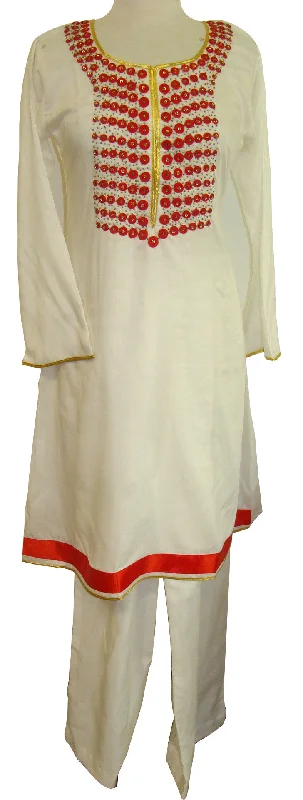 Elegant Kameez Trouser suit Trousers Bootcut Casual