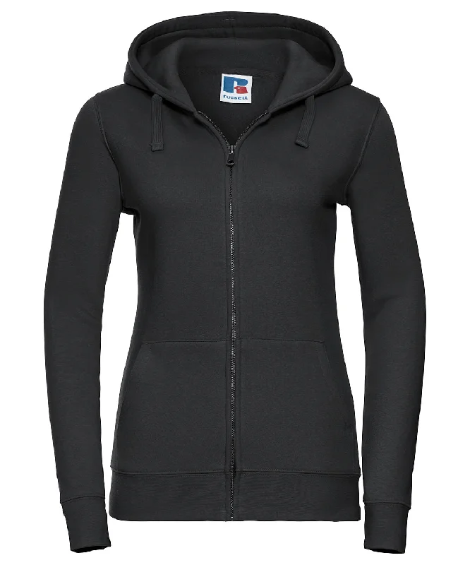 Black* - Women's authentic zipped hooded sweatshirt Hoodie with Distressed Vintage Worn Black* - Women's authentic zipped hooded sweatshirt Hoodie with Distressed Vintage Worn