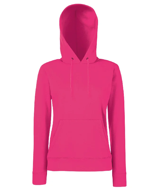 Fuchsia - Women's Classic 80/20 hooded sweatshirt Hoodie with Hem Applique Textured Unique Fuchsia - Women's Classic 80/20 hooded sweatshirt Hoodie with Hem Applique Textured Unique