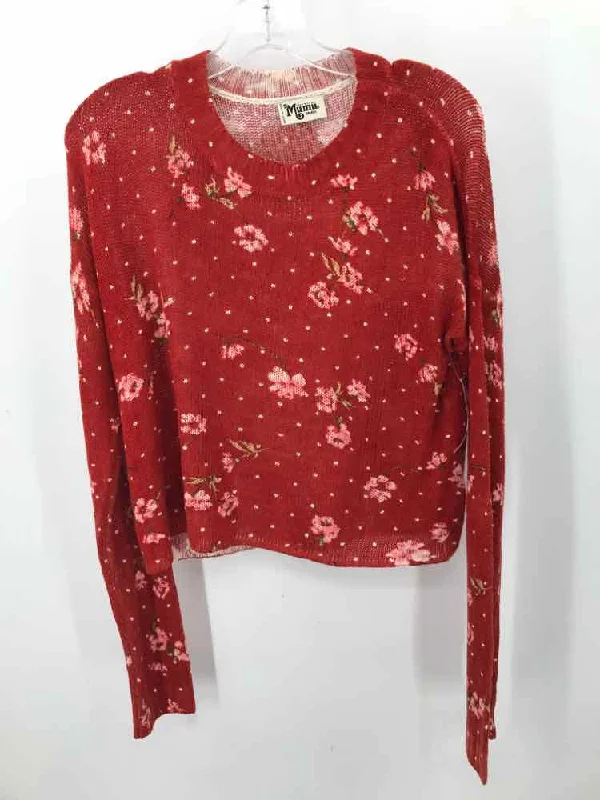 Pre-Owned Show Me Your Mumu Brown Size Small Sweater Iron Safe Non-Iron Wrinkle Free Pre-Owned Show Me Your Mumu Brown Size Small Sweater Iron Safe Non-Iron Wrinkle Free