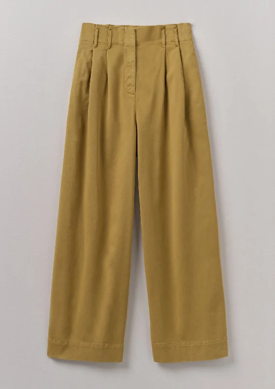 Cotton Paper Bag Trousers | Honey Trousers Ceremony Elegant