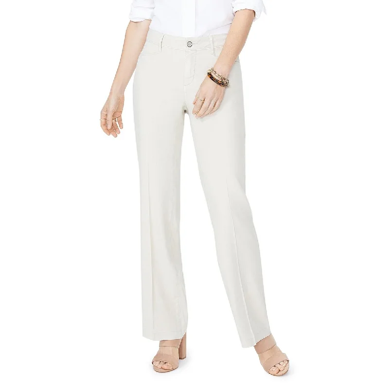 NYDJ Womens Linen Trouser Trouser Pants Trousers chic elegant