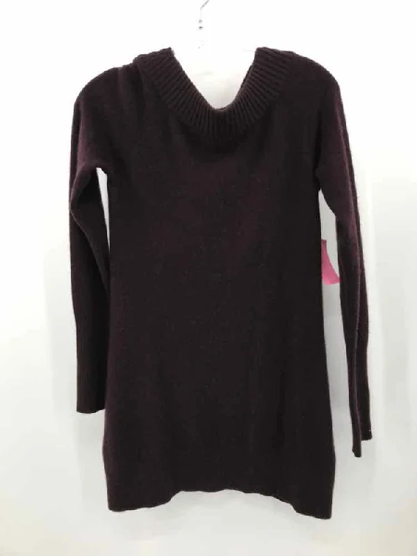 Pre-Owned Robert Rodriguez Purple Size Small Cashmere Sweater Houndstooth Herringbone Solid Pre-Owned Robert Rodriguez Purple Size Small Cashmere Sweater Houndstooth Herringbone Solid
