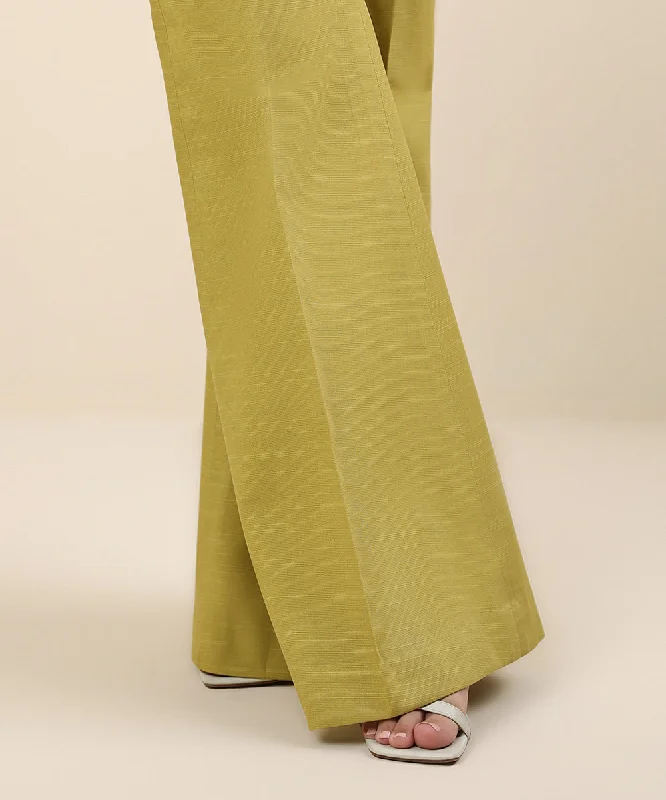 Dyed Khaddar Trousers Trousers practical easy-care