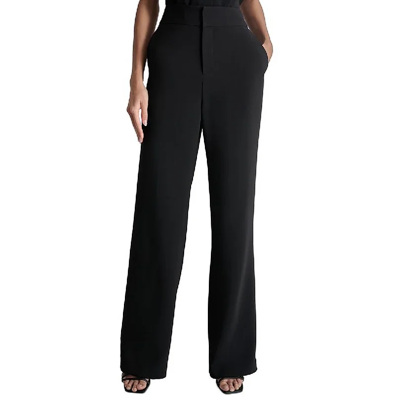 DKNY Womens Pocket Baggy Trouser Pants Trousers sophisticated sleek