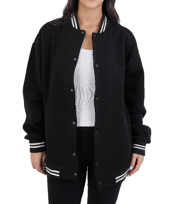 Baseball Jacket Unisex Appliqued Jacket Beaded Jacket Sequined Jacket