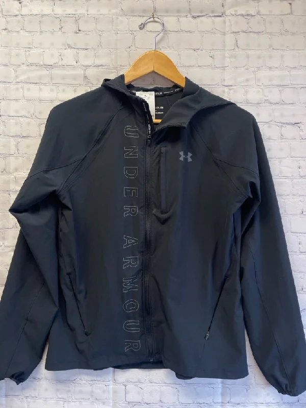 Size Small Ladies Black Under Armour Jacket Print Jacket Jacquard Jacket Patchwork Jacket