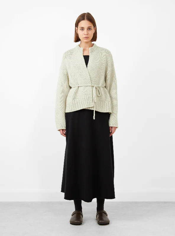 No.384 Ginza Cardigan Dessert Elasticated Padded Insulated