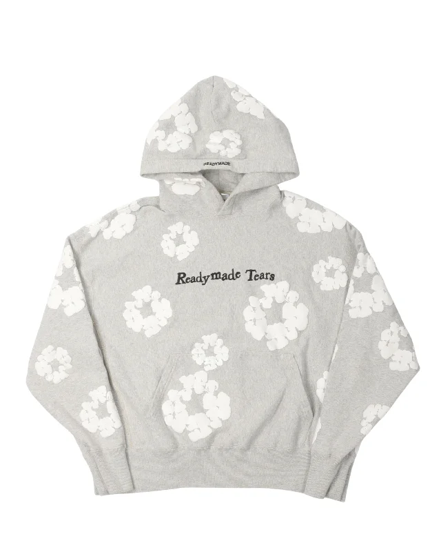 Denim Tears Cotton Wreath Hoodie Hoodie with Color Block Contrast Stylish