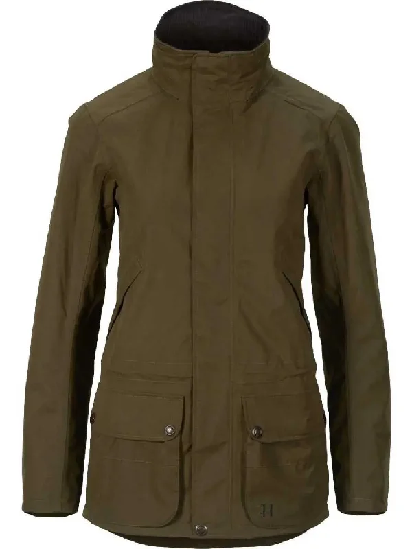 HARKILA Retrieve Waterproof Jacket - Womens - Warm Olive Cotton Jacket Linen Jacket Terry Jacket