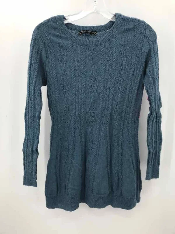 Pre-Owned Peruvian Connection Blue Size XS Sweater Welt Pockets Slit Pockets Flap Pockets Pre-Owned Peruvian Connection Blue Size XS Sweater Welt Pockets Slit Pockets Flap Pockets