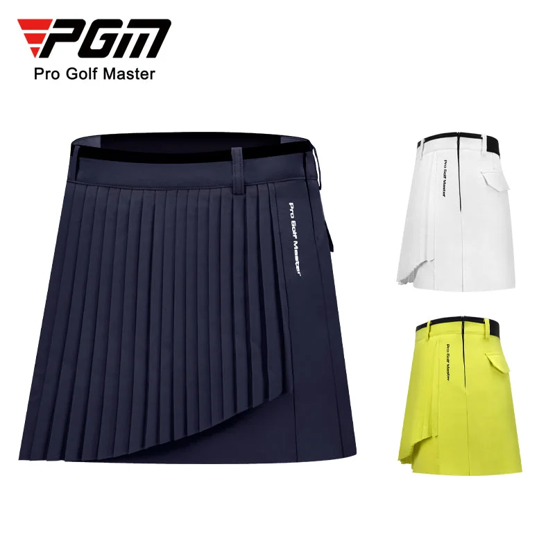 PGM QZ075 premium golf skirt women sports tennis golf dress pleated golf skirt