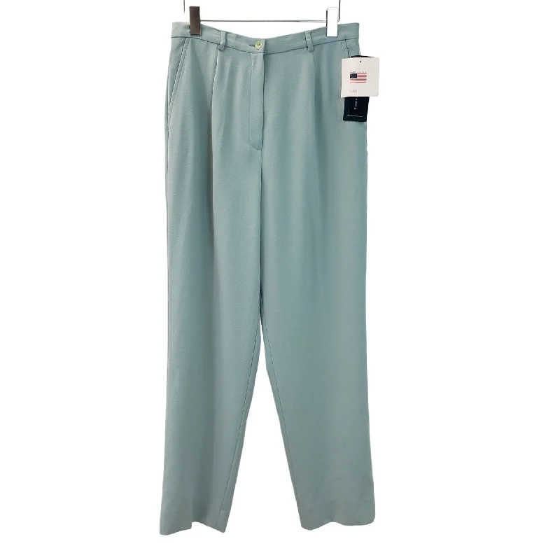 NWT Garfield & Marks Kojak High Rise Trouser Pants in Aqua Size 8 Trousers fashionable chic