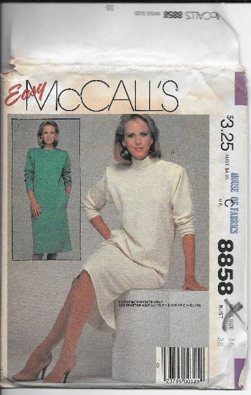 SALE 1983 McCall's 8858 Pattern - Dress FACTORY FOLDED