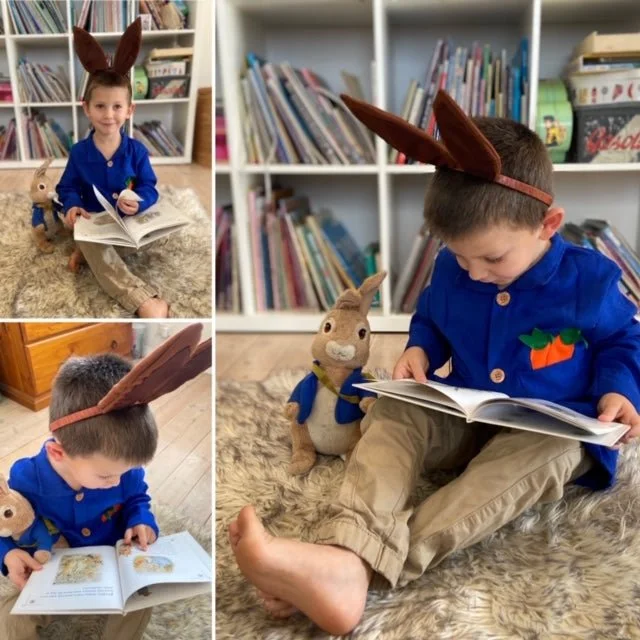 Peter Rabbit Jacket with ears. Insulated Jacket Fitted Jacket Loose Jacket