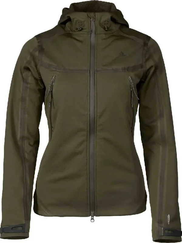 SEELAND Hawker Advance Jacket - Ladies  - Pine Green Zip Front Button Front Snap Front